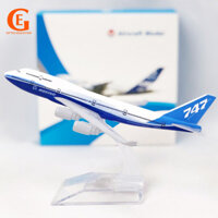 Boeing 747 Máy Bay Mẫu B747 Boeing Cơ Bản Máy Bay Đồ Chơi Diecast Kim Loại Máy Bay Mô Hình Tĩnh Bộ Sưu Tập Hàng Không
