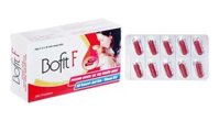 Bofit F DHG (H/30v) – Viên nang bổ máu sắt fumarat + acid folic + B₁₂, hỗ trợ phòng và điều trị thiếu máu