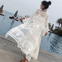 Bohemian Plus Size Ren Chống Nắng Nhẹ Che Rời Phù Hợp Với Áo Khoác Mùa Hè