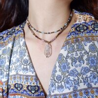 bohemian style 1:vòng cổ choker,vòng handmade, thiết kế,boho style