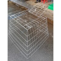 Bội tháp gà tre chống soi 2 mặt kẽm 3li nuôi gà tre