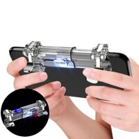 BOLAKER Di Động Điện Thoại Joystick Chơi Game Tay Cầm Chơi Game Cho PUBG Kích Hoạt Lửa Nút Smartphone Chơi Bắn Mục Tiêu Chìa Khóa L1R1 Bắn Điều Khiển