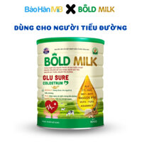 Bold Milk Glu Sure Colostrum Sữa cho người tiểu đường, thận yếu hỗ trợ người trước và sau khi phẫu thuật - Hộp 900g