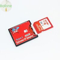 Bolone SD Sang CF Card Adapter SDXC MMC Sang Tiêu Chuẩn Nhỏ Gọn Loại I UDMA Đầu Đọc Thẻ Nhớ Thẻ Chuyển Đổi Thẻ Cho Máy Ảnh VN