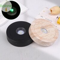 Bolone Xoay Màn Hình Cho Pha Lê Thủy Tinh Nghệ Thuật Tốc Độ Có Thể Điều Chỉnh Xoay Nền Tảng 4.5 "7 Chế Độ Đèn LED Xoay Màn Hình Đứng VN