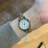 Bolun Đồng hồ nữ BL28 dây da bóng, đính đá xinh diamonds. Đồng hồ thời trang sang trọng, quý phái, đeo tay nữ.