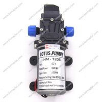 Bơm Áp Lực 12V HM-1208 (8L/P) | Máy bơm HM1208 12V