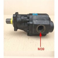 Bơm ben (bơm thủy lưc) xe Dongfeng Hoàng Huy 8 tấn, Mã CBK - P100. Thân 8 cạnh, quay phải, 2 lỗ dầu bên M41
