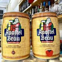 Bom bia Apostel Brau 5 lit 5%vol Bia Pilsner của Đức