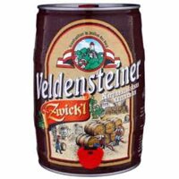 Bom bia Veldensteiner Zwick’l Kellerbier 5.4% vol 5 Lít