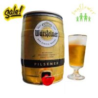Bom bia Warsteiner 5L 4,8% của Đức
