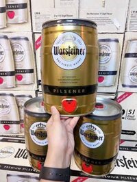 Bom Bia WARSTEINER 5L (bia vàng), Made in Germany