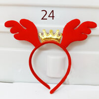 Bờm cài tóc - Băng đô cài tóc Noel Giáng Sinh Merry Christmas - 24a