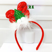 Bờm cài tóc - Băng đô cài tóc Noel Giáng Sinh Merry Christmas - 21a
