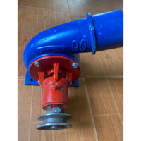 Bơm chân đế phi 90 thân nhôm đế liền lại puly