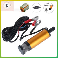 Bơm chìm 12v - 24v bơm nước bơm nhiên liệu Tặng ống dẫn 1m