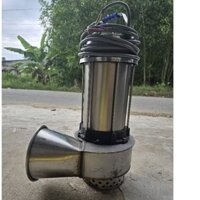 bơm chìm khung long bơm nước lưu lượng lớn đầu ga phi90 phi114 ∅140 ∅168 phi 200 bơm inox 304 động cơ lỏi đồng siêu mạnh