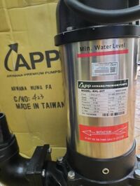 Bơm chìm nước thải sạch APP KHL-75T