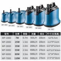 Bơm Chìm Sobo WP 500D / 700D / RS 5500R cho hồ cá cảnh