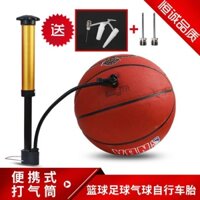 Bơm Đa Năng Bóng Rổ Đa Năng Bóng Rổ Bóng Đá Vaulting Kim Trẻ Em Da Bóng Xe Đạp Bóng Chuyền Bơm Hơi