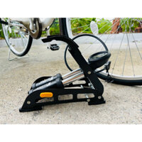 Bơm đạp chân 2 ống KIRITO - bơm xe đạp, xe máy đạp chân 2 piston lên hơi nhanh, khoẻ