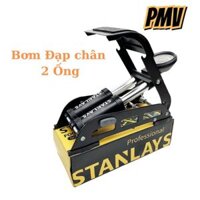 Bơm đạp chân 2 ống Stanley, Bơm xe máy và ô tô siêu khoẻ
