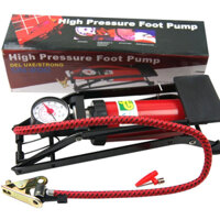 Bơm Đạp Chân Cho Ôtô Xe Máy Xe Đạp - Bơm Đạp Chân Mini Đa Năng Tiện Lợi