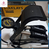 Bơm Đạp Chân Đa Năng 2 Xilanh Stanlays chính hãng cực Khỏe