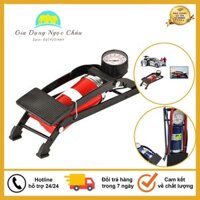 Bơm Đạp Chân Đa Năng Mini Cho Ô Tô Xe Máy, Bóng Bay, Phao Bơi Tiện Dụng, Bảo Hành 6 Tháng