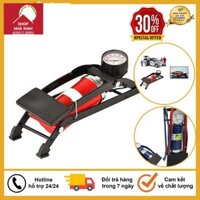 Bơm Đạp Chân Đa Năng Mini Cho Ô Tô Xe Máy, Bóng Bay, Phao Bơi Tiện Dụng, Bảo Hành 6 Tháng