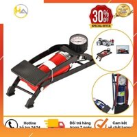 Bơm Đạp Chân Đa Năng Mini Cho Ô Tô Xe Máy, Bóng Bay, Phao Bơi Tiện Dụng, Bảo Hành 6 Tháng