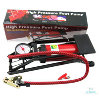 Bơm Đạp Chân Mini Xe Máy Ô Tô Xe Đạp Nhỏ Gọn - Bơm Hơi Đạp Chân Đa Năng Tiện Ích Dễ Sử Dụng Và Mang Theo