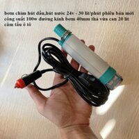 bơm dầu, bơm nước 12V/24V công suất 100w cắm tẩu oto mẫu mới, bơm tự mồi, bơm dầu nhớt,bơm nước,bơm rượu siêu khỏe