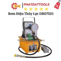 Bơm Điện Thủy Lực DB075D1 (Bộ nguồn thủy lực)-Công suất 750W-Van từ 1 đường dầu-Bảo hành 6 tháng