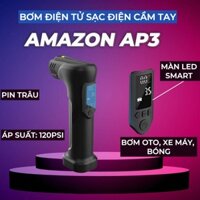 Bơm điện tử cầm tay đa năng AMAZON AP3 pin sạc điện 2000mah tích hợp màn led thông minh