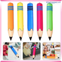 Bơm Hơi Bút Chì Đồ Chơi Vui Nhộn Trường Sự Kiện Đạo Cụ Crayon Theo Chủ Đề Lớp Học Trang Trí Đồ Chơi Lớn Ngộ nghĩnh Bút Chì Bóng Bay Khổng Lồ Thổi Lên Khexinggao