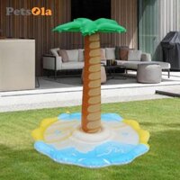 Bơm Hơi Cây Cọ Xịt Nước 38 inch Có Thể Tái Sử Dụng Trang Trí Cho Trẻ Em Người Lớn Cây Dừa Cho Bãi Biển Sân Sau Bãi Cỏ Bên Ngoài Bể Bơi