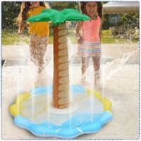 Bơm Hơi Cây Cọ Xịt Nước 38 inch Có Thể Tái Sử Dụng Trang Trí Cho Trẻ Em Người Lớn Cây Dừa Cho Bãi Biển Sân Sau Bãi Cỏ Bên Ngoài Bể Bơi