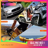 Bơm hơi đa chức năng ô tô, mô tô mini - Bơm hơi đa chức năng đỏ loại 1