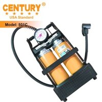 Bơm hơi đạp chân 2 ống cam- CENTURY 902C