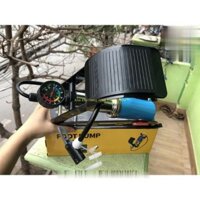 BƠM HƠI ĐẠP CHÂN ĐA NĂNG MINI CHO Ô TÔ, XE MÁY 1 ỐNG BÌNH XANH