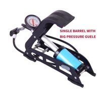 Bơm hơi đạp chân mini 1 ống đường kính lớn, bơm xe máy, bơm ô tô, bơm xe đạp