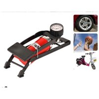 Bơm hơi dùng chân Foot Pump MINI dùng bơm xe đạp, xe máy, bơm banh, bơm nhà hơi tiện dụng