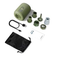 Bơm hơi mini NANO PUMP 2C siêu nhỏ - Thiết bị bơm hơi di động