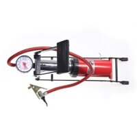 Bơm hơi xe máy mini - Bơm xe máy đạp chân loại tốt -Bảo hành 12 tháng