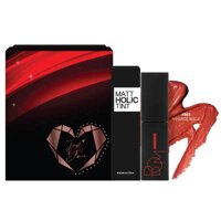 Bom Hộp Quà Bom Son Kem Lì Matt Holic Tint 8.5g .#501 Vintage Brick