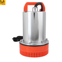 Bơm hút đáy bơm chìm INOX bể cá inox dùng điện 12V 24V công suất 180W MC máy móc