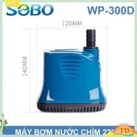 Bơm Hút Đáy Sobo WP-300D (35W-2500L/H-2M) - Máy Bơm Chìm Hút Cặn 360 Độ Cho Bể Cá