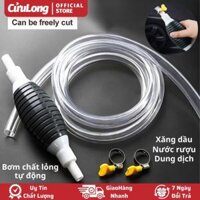 Bơm Hút Nước Xăng Dầu Rượu Chất Lỏng Hóa Chất Bằng Tay dụng cụ ống hút nước bóp tay đa năng
