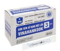 Bơm kim tiêm Vinahankook (3ml/cc) (lẻ 1 cái)